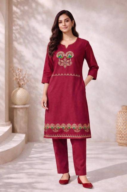 Valerius dhabhu cotton coord set Kurti distributors in Mumbai